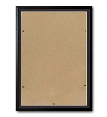 Obrázek pro Rám černý s černou paspartou