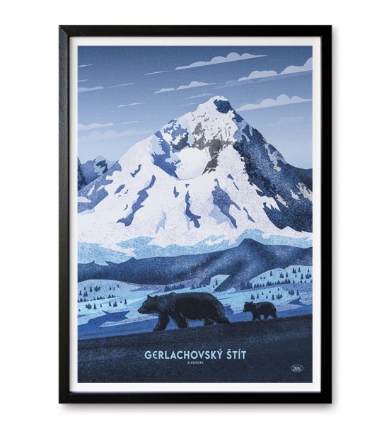 Obrázek pro Poster Gerlachovský štít XL