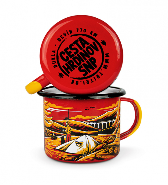 Smaltovaný hrnek SNP Obrázek pro Smaltovaný hrnek SNP