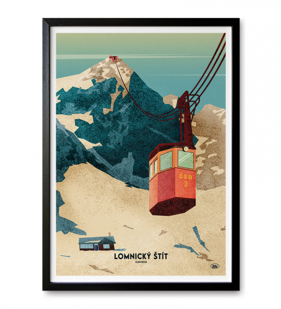 Obrázek pro Poster Lomnický štít - XL