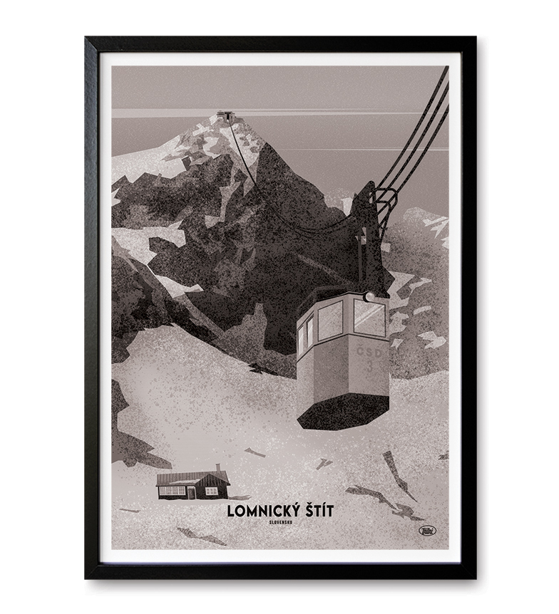Obrázek pro Poster Lomnický štít