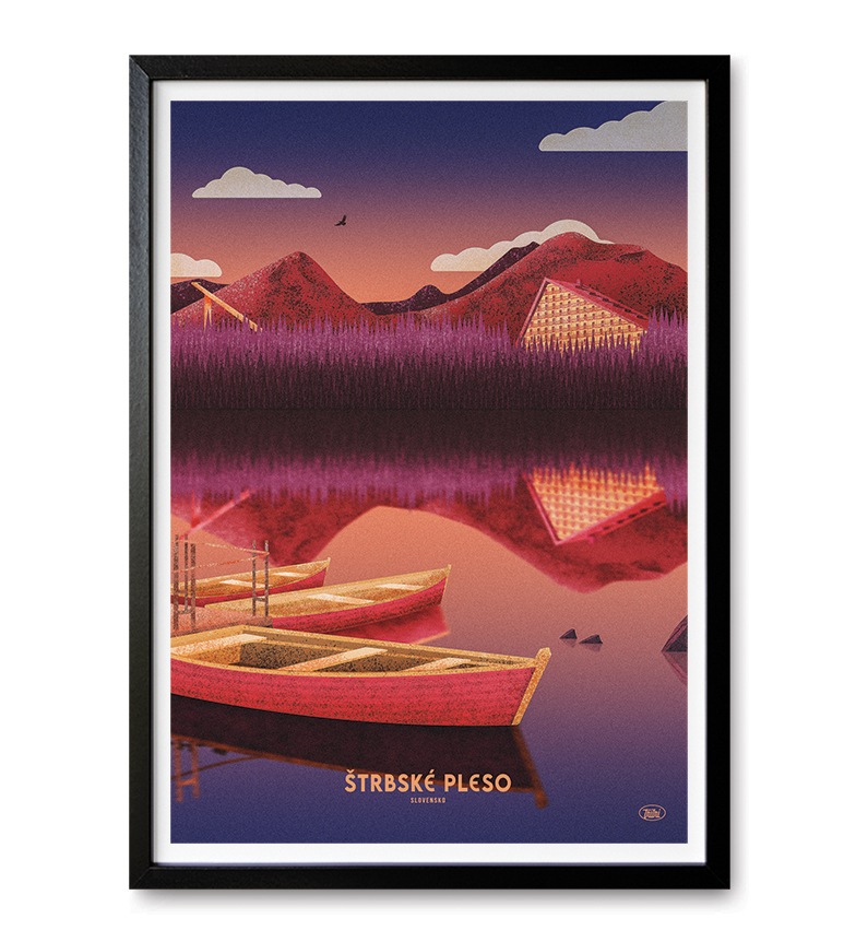 Obrázek pro Poster Štrbské pleso - XL