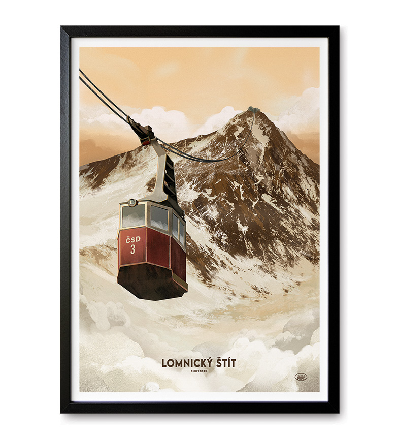 Obrázek pro Poster Lomnický štít